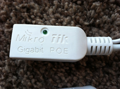 Lot of 10 New RBGPOE Mikrotik Gigabit POE Adapters