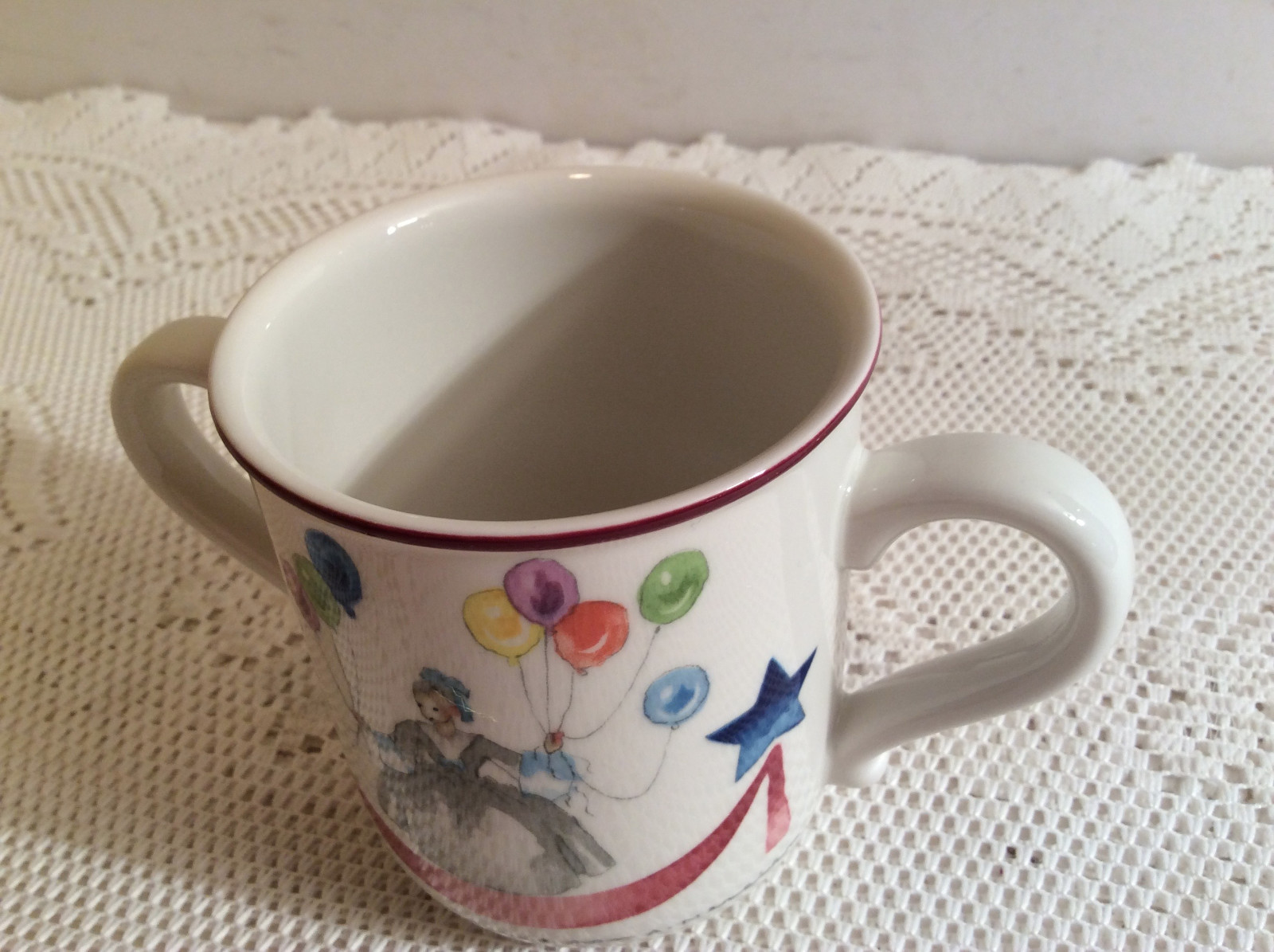 Villeroy & Boch Le Cirque Two Handle Mug Child Cup Excellent Condition