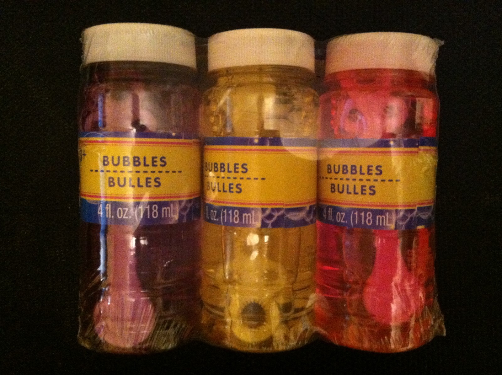 Kids Boys Girls Toys Easter Basket Fillers Stuffers Bubbles with Wands 3-ct NEW