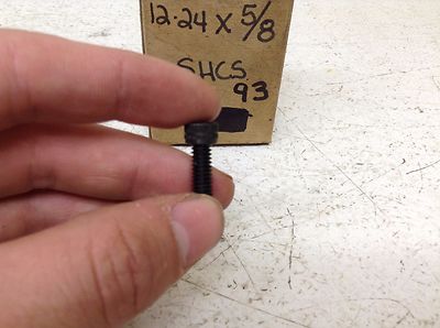 TBI 12.24 x 5/8 SHCS Socket Head Cap Screw Screws Bolts Box of 93 New (TSC)