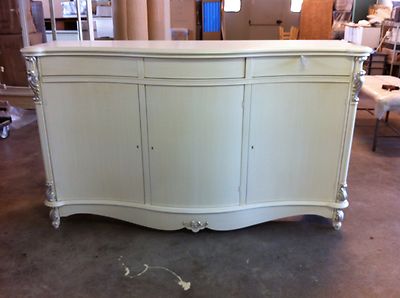 CREDENZA CREDENZONE BUFFET MADIA  CLASSICA  SOGGIORNO BIANCO PATINATO VARI COLOR