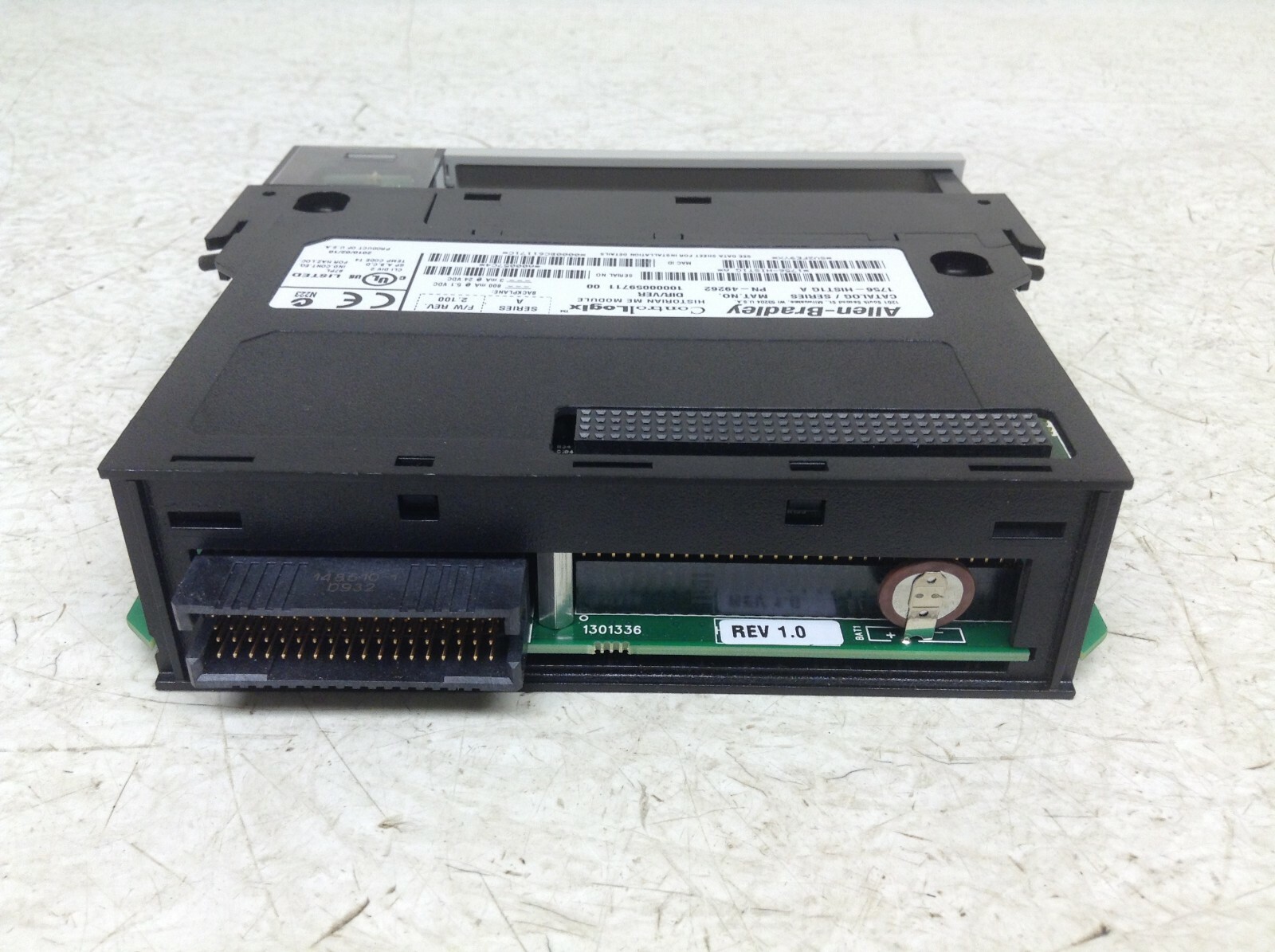 Allen Bradley 1756-HIST1G ControlLogix Historian ME Module Ser A F/W Rev 2.1