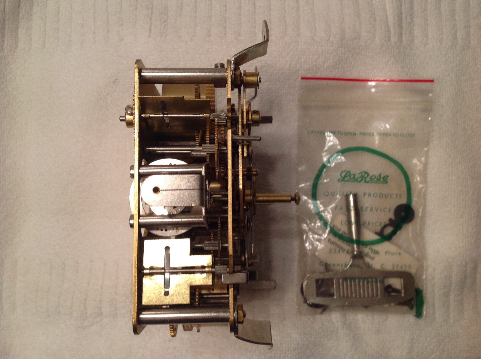 Hermle 340-020 Jauch Signed Clock Movement Brand New Never Used NOS