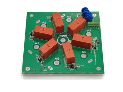 1.8MHz--60MHz KIT 6:1 coax remote antenna switch SO-239 6-way