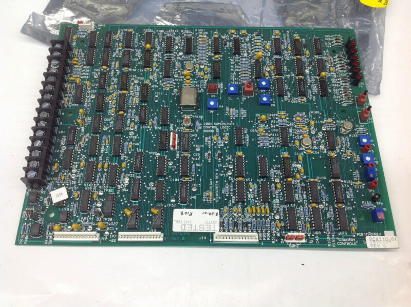 Graseby Controls PCA 110-01 Control PCB Board. 