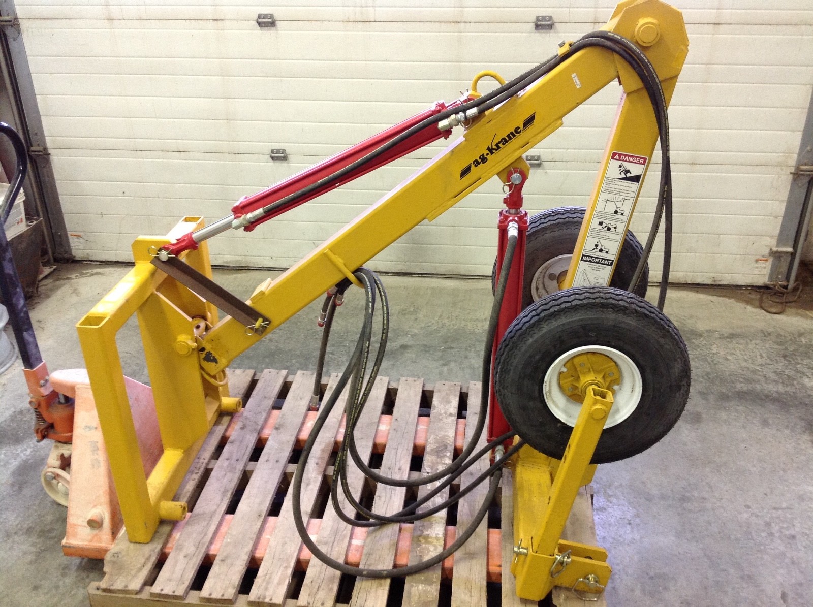 Ag Krane, 3 point Hydraulic Loader,  Round / Square bail mover
