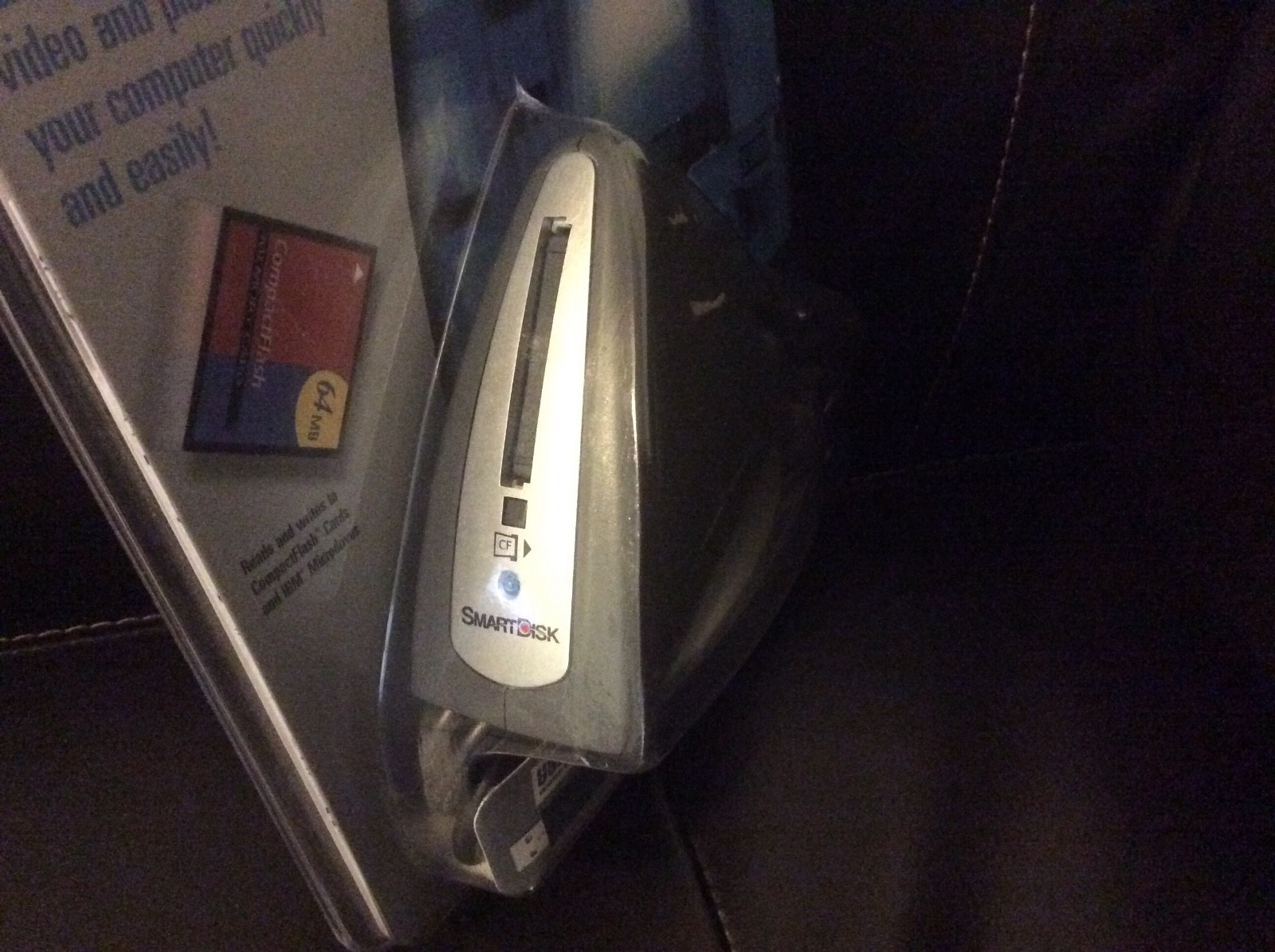 SmartDisk USB Single Slot Flash Media Reader for CompactFlash Reader 64MB