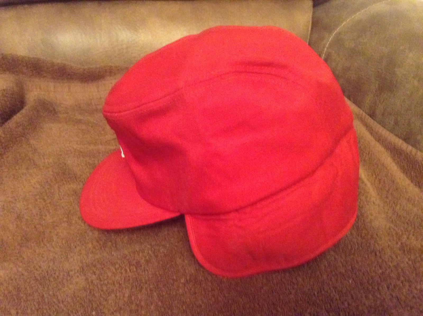 Vintage McNess Farm Hat Winter Ear Flaps K Brand U.S.A. LG - XLG WARM !!!