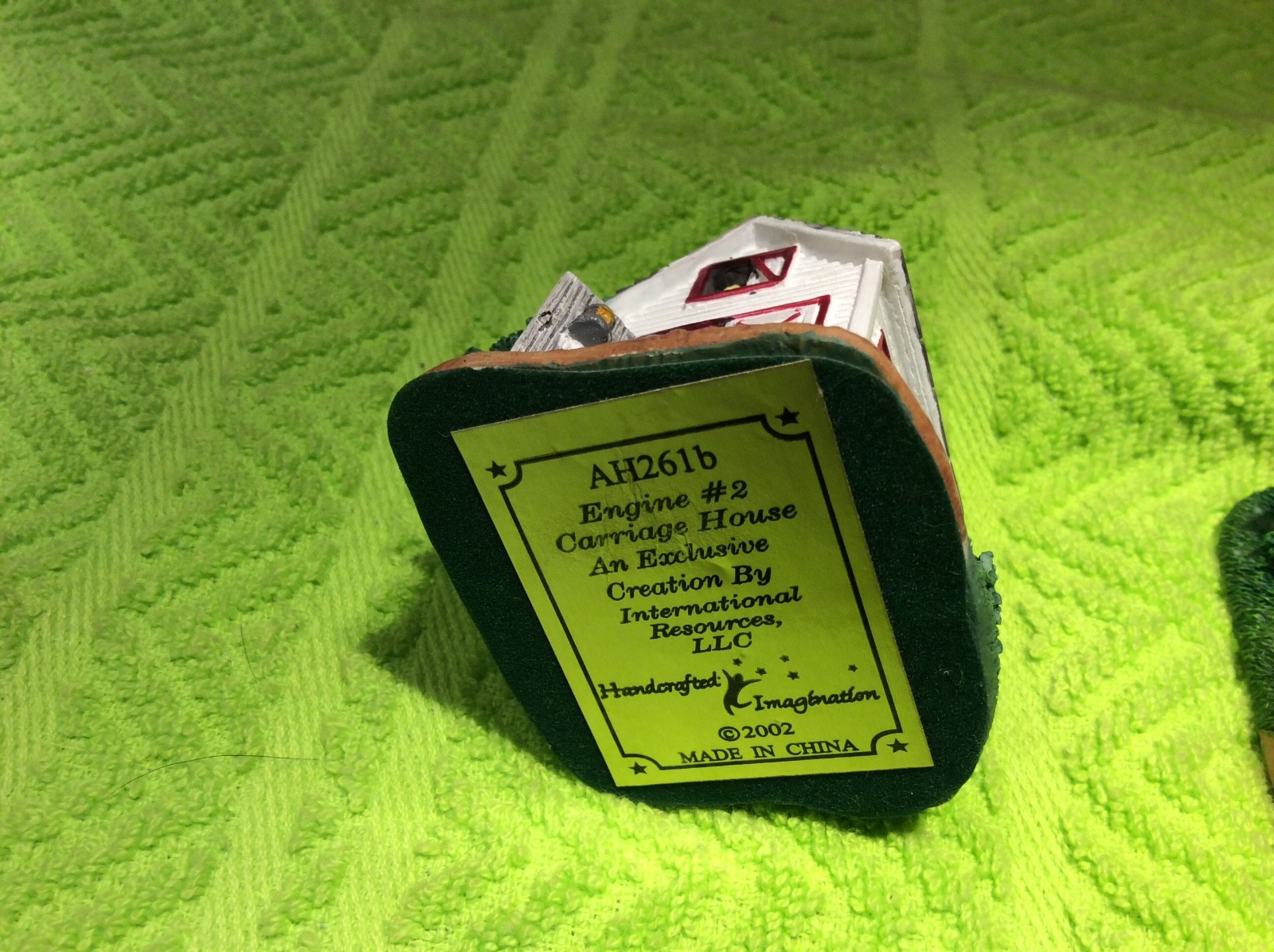 Set of 3 LIBERTY FALLS - FIRE ENGINE HOUSE #2, EPISCOPAL CHURCH, BEAUTY SHOP