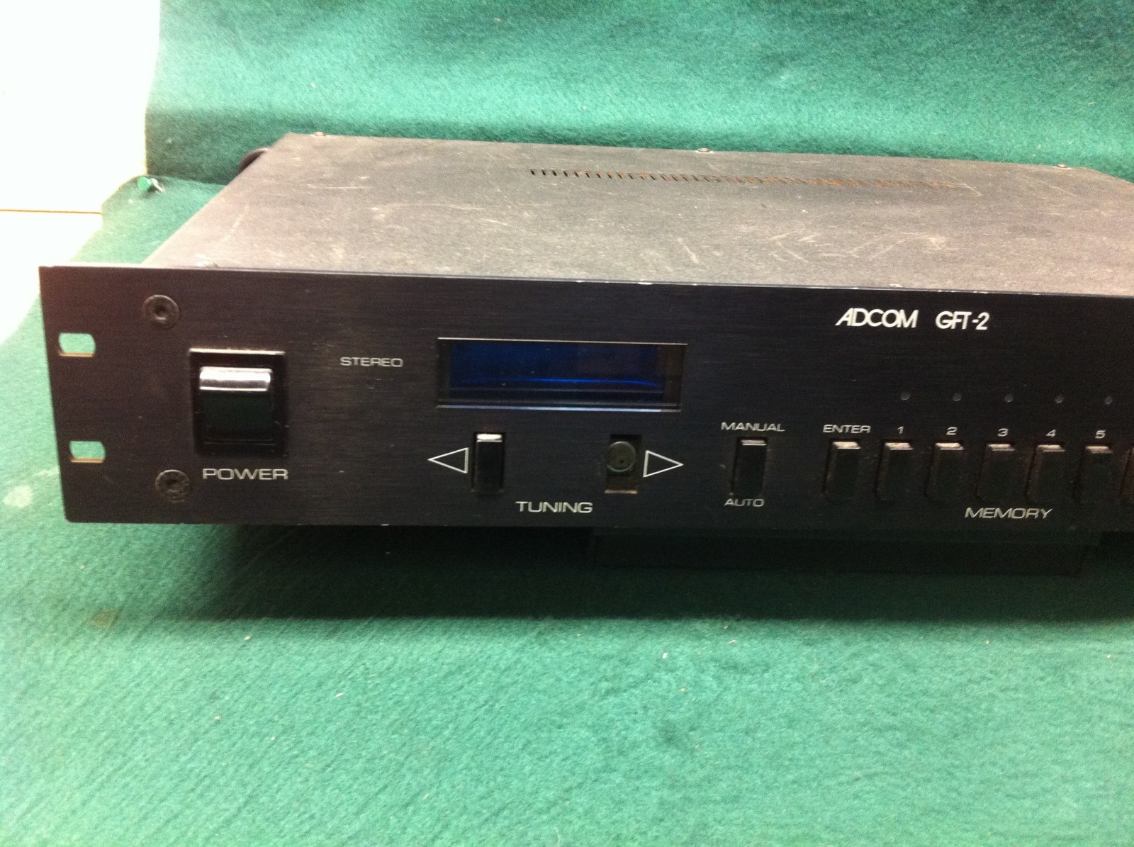 ADCOM GFT-2 AM/FM Stereo Digital Tuner Vintage Rack Mountable