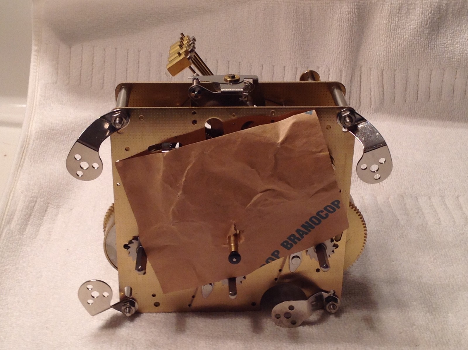 Hermle 350-060 Signed La Rose Clock Movement Brand New Never Used NOS