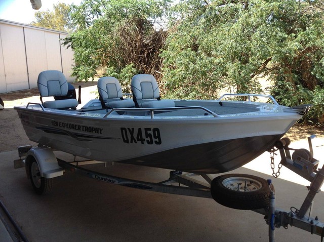 quintrex explorer trophy boat tinnies & dinghies