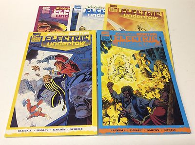 STRIKEFORCE MORITURI ELECTRIC UNDERTOW #1-5 (MARVEL/BAGLEY/031558) FULL SET OF 5