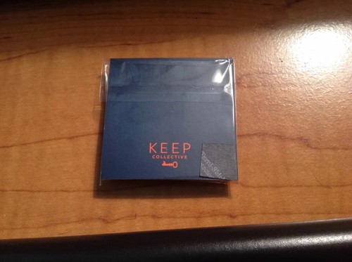 Brand New Keep Collective Round Locket Silver