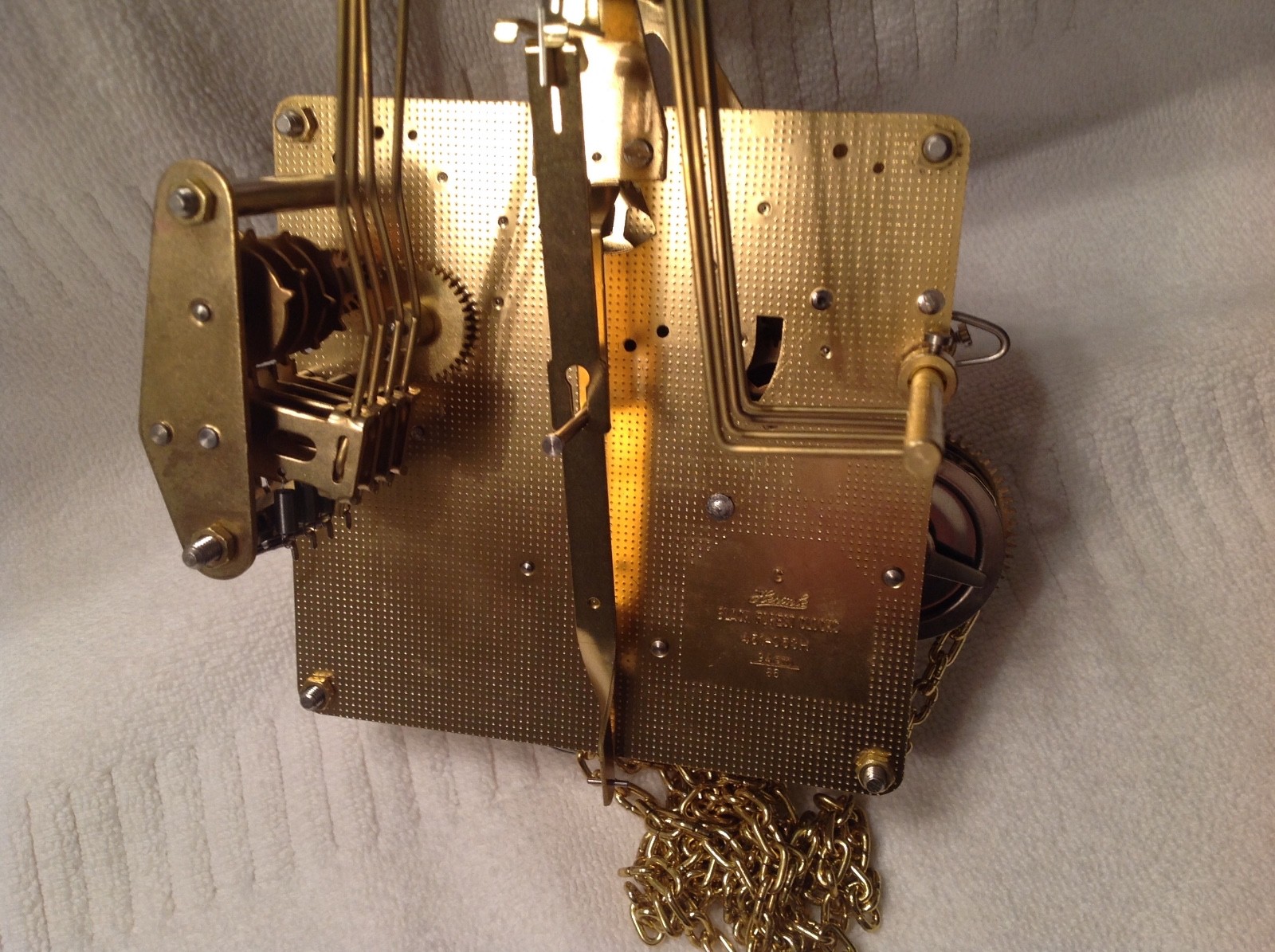 Hermle 451-053 H Grandfather Clock Movement Brand New Never Used NOS 94cm