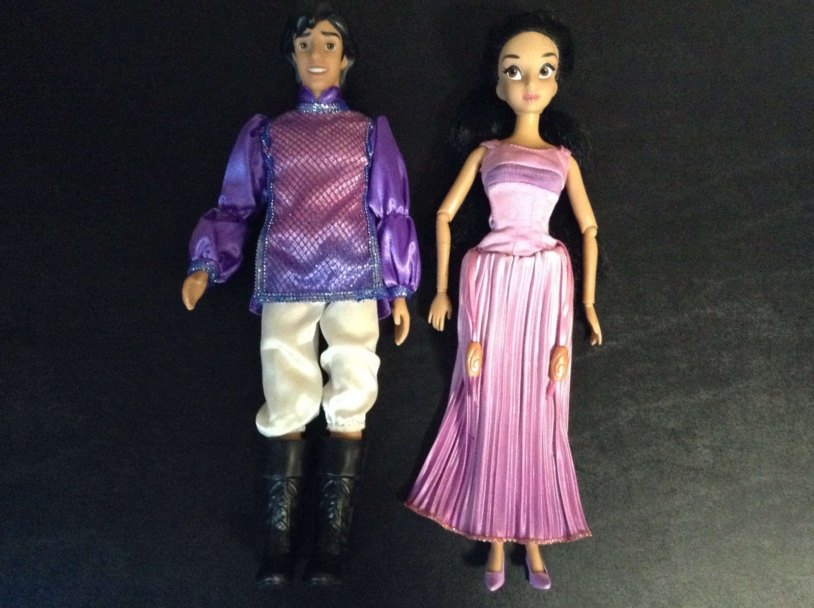 Disney Aladdin Princess Jasmine Doll Lot Clothes Shoes BARBIE SIZE 12