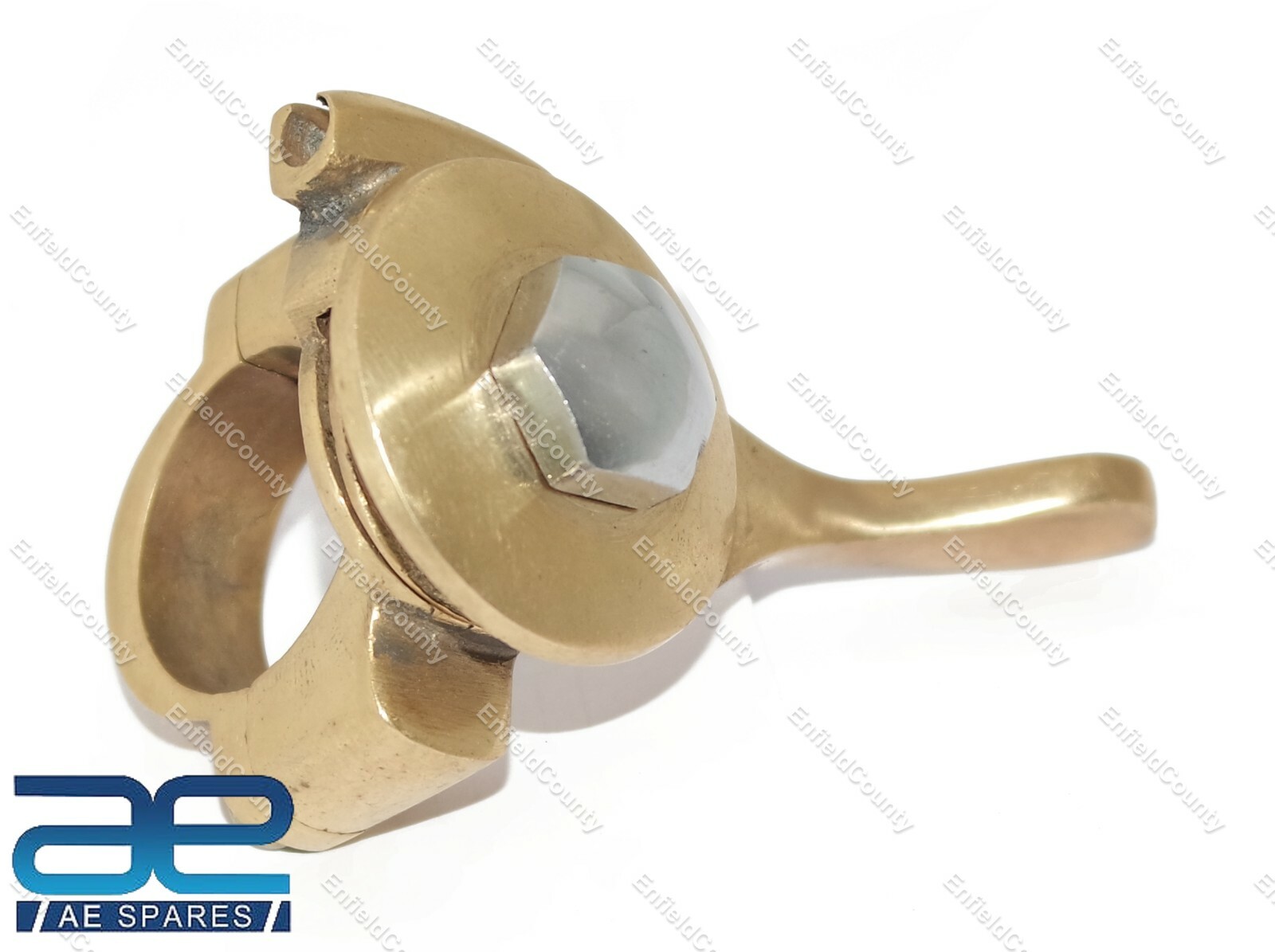 Air Choke Mag Lever Brass RH Side 1" Handlebar For NORTON BSA TRIUMPH AJS  