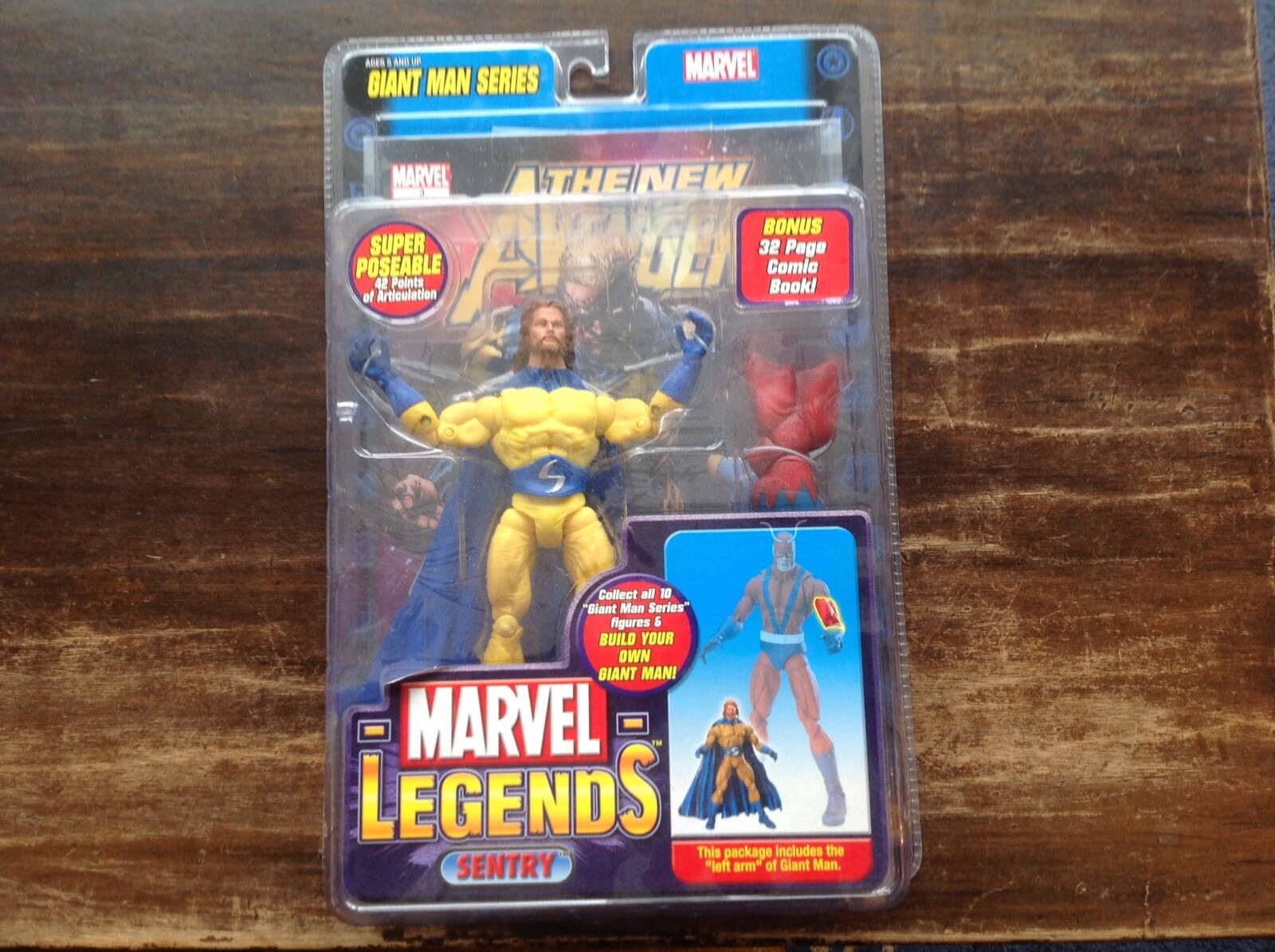 Marvel Legends Sentry Bearded Variant Giant Man Series Brand New