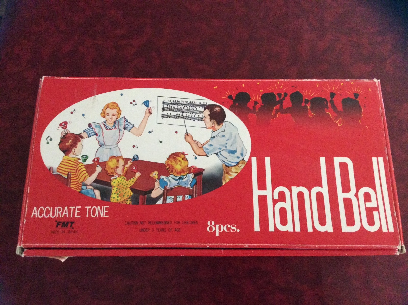 True Tone Handbells, set of 8