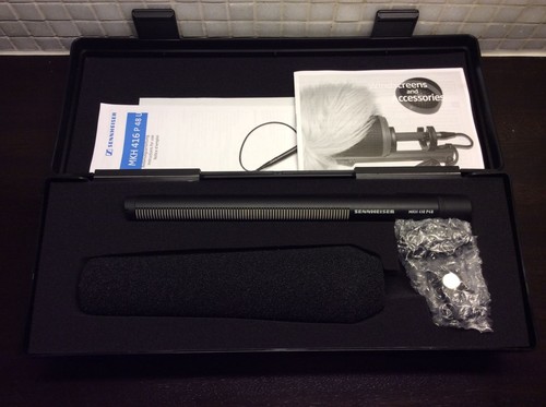 ZENNHEISER MKH418P48U USED美品 Sennheiser MKH416P48 Shotgun Condenser Mic with Case