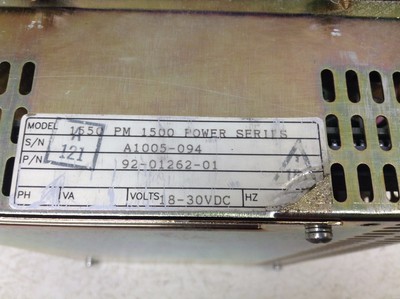 Cutler Hammer Panelmate 92-01262-01 1550 PM 1500 18-30 DC HMI Touch Screen Panel