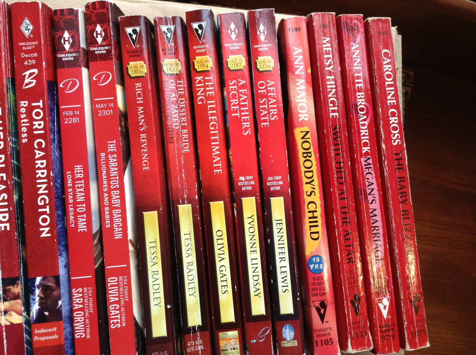 54 Harlequin Temptation Blaze Desire Romance Book Lot