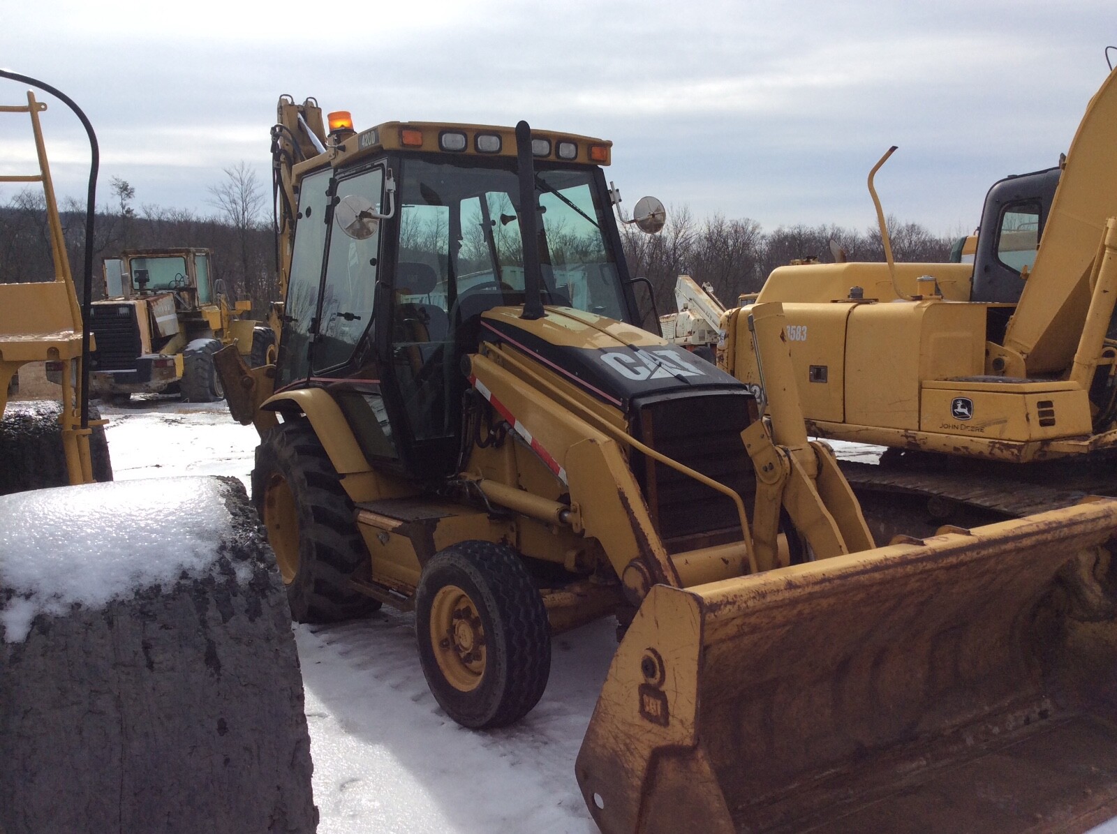 Caterpillar 420D Backhoe loader
