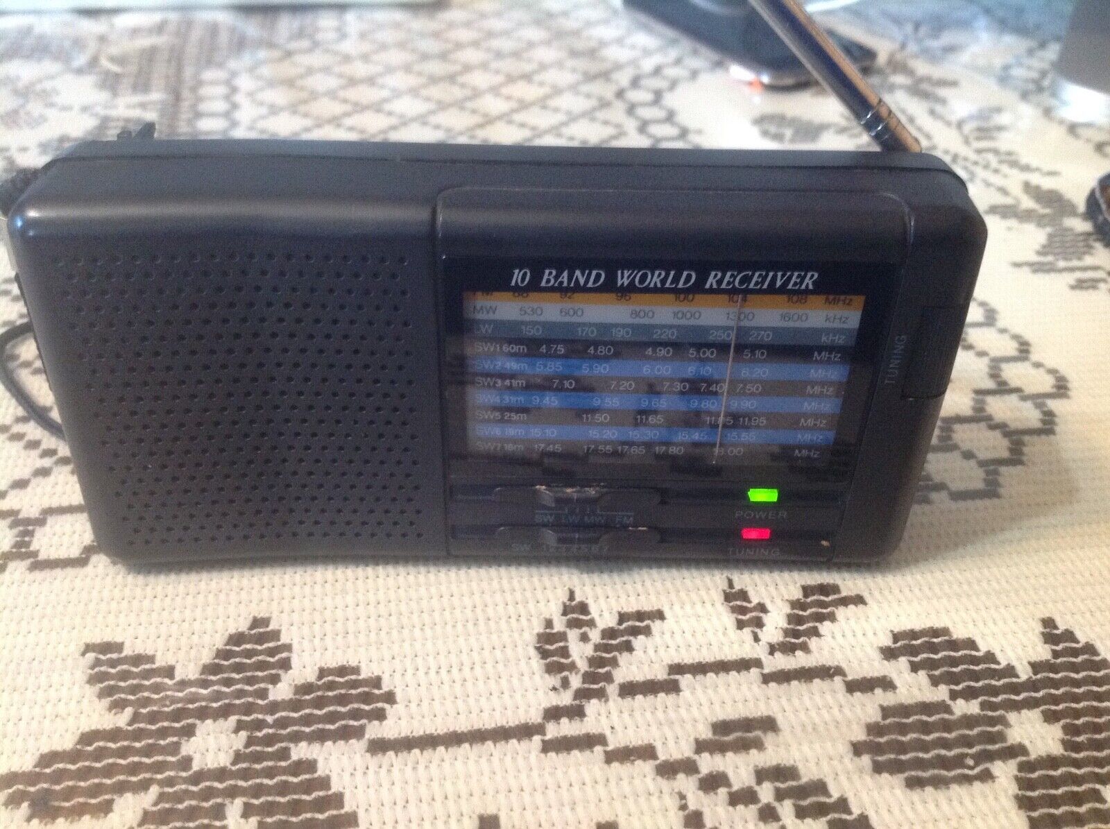 Swing Interlectronic 10-Band World Receiver MT-798AFLS7 Portable Radio Swing Interlectronic 10-Band World Receiver MT-798AFLS7 Portable Radio