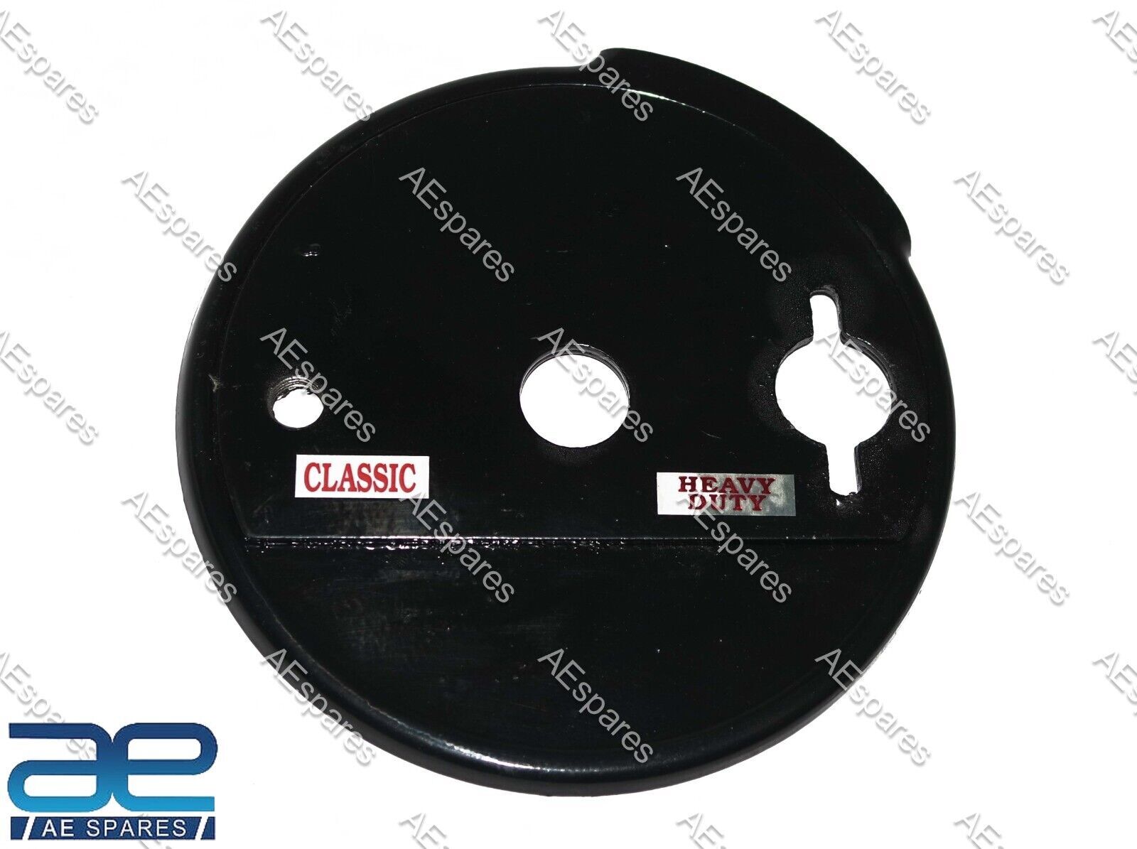 For Royal Enfield Bullet Early Model Rear Brake Shoe Plate Cover Black 141116 