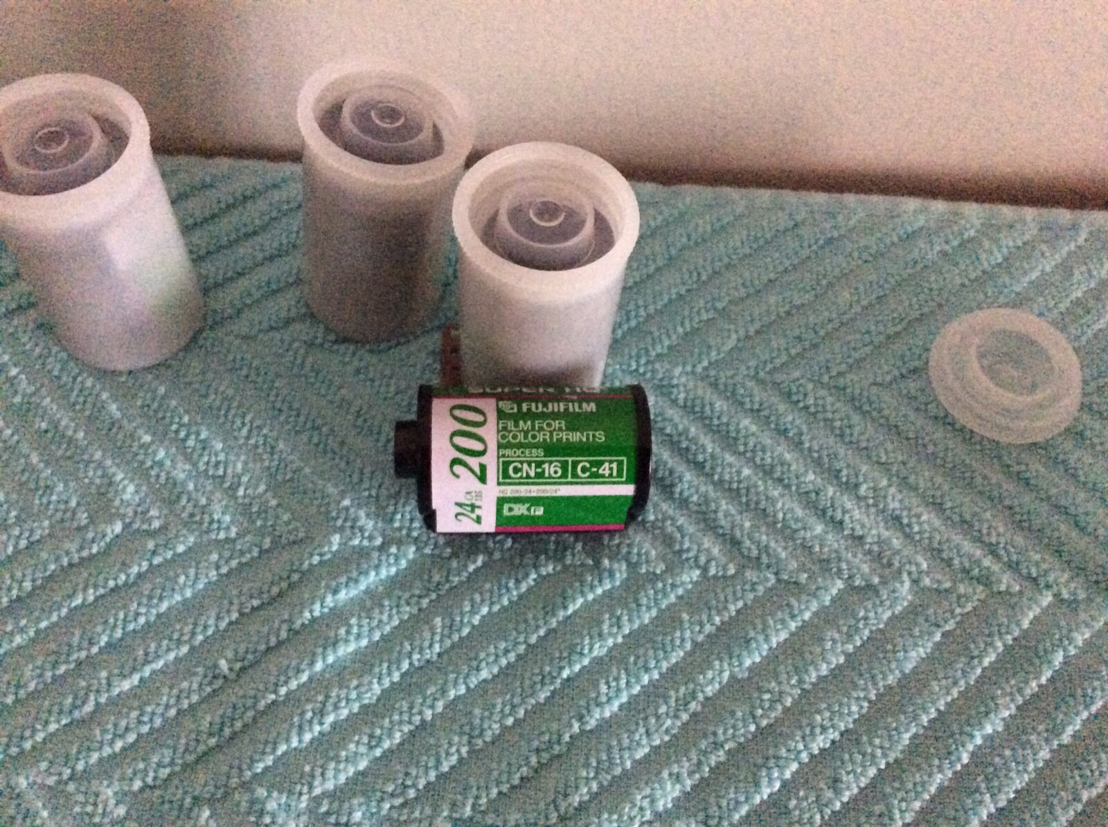 FujiFilm 200 Speed 24 Exposure Color Film 4 Rolls