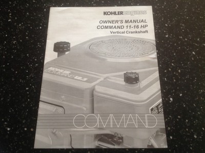 Manuals & Books - Kohler Engines