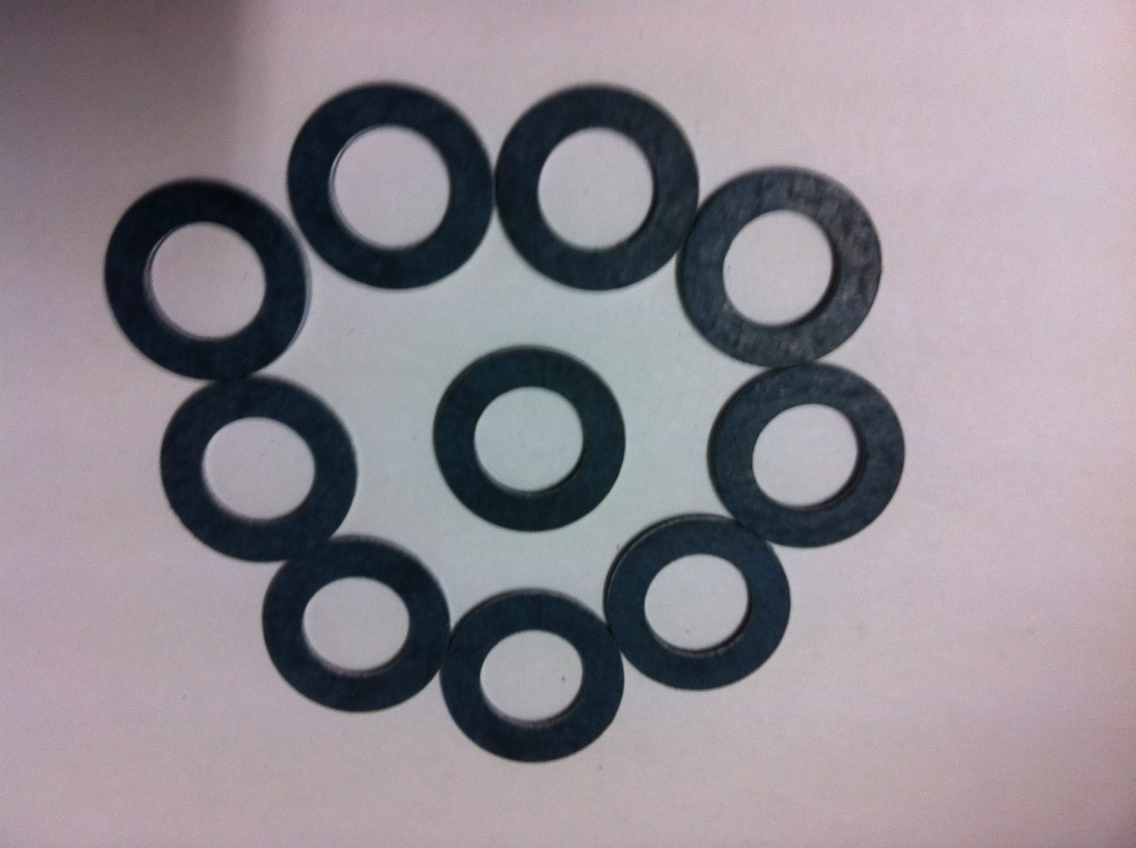 TOYOTA SUMP PLUG WASHER x 10 NEW GENUINE STYLE SUITS LANDCRUISER,PRADO