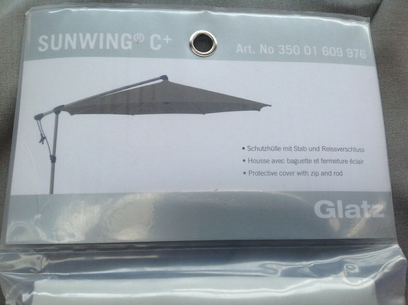 Glatz Schutzhülle für Sunwing C+ Freiarmschirm