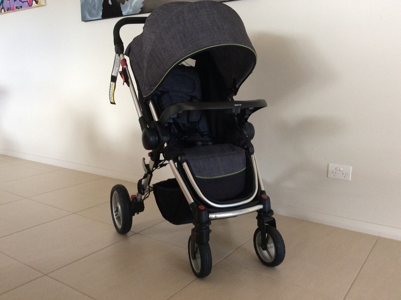 steelcraft agile plus reverse handle stroller