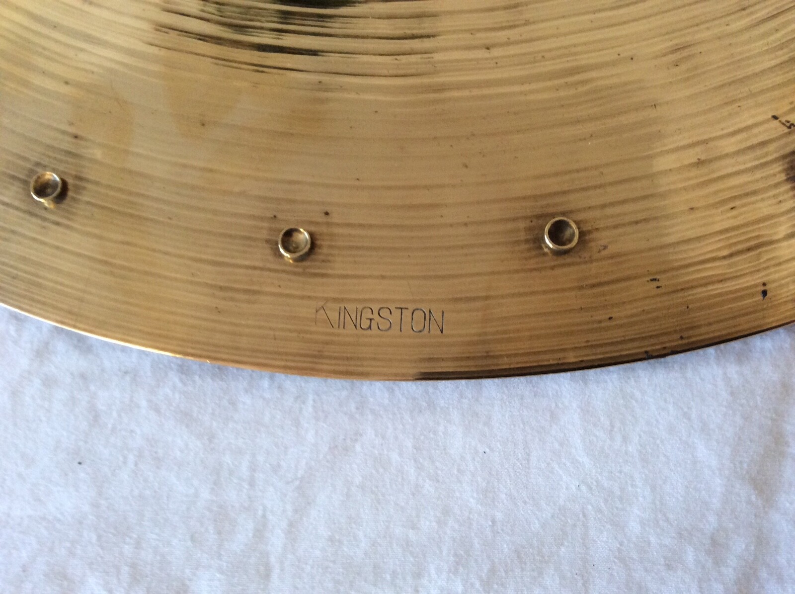 22 inch vintage Kingston sizzle cymbal
