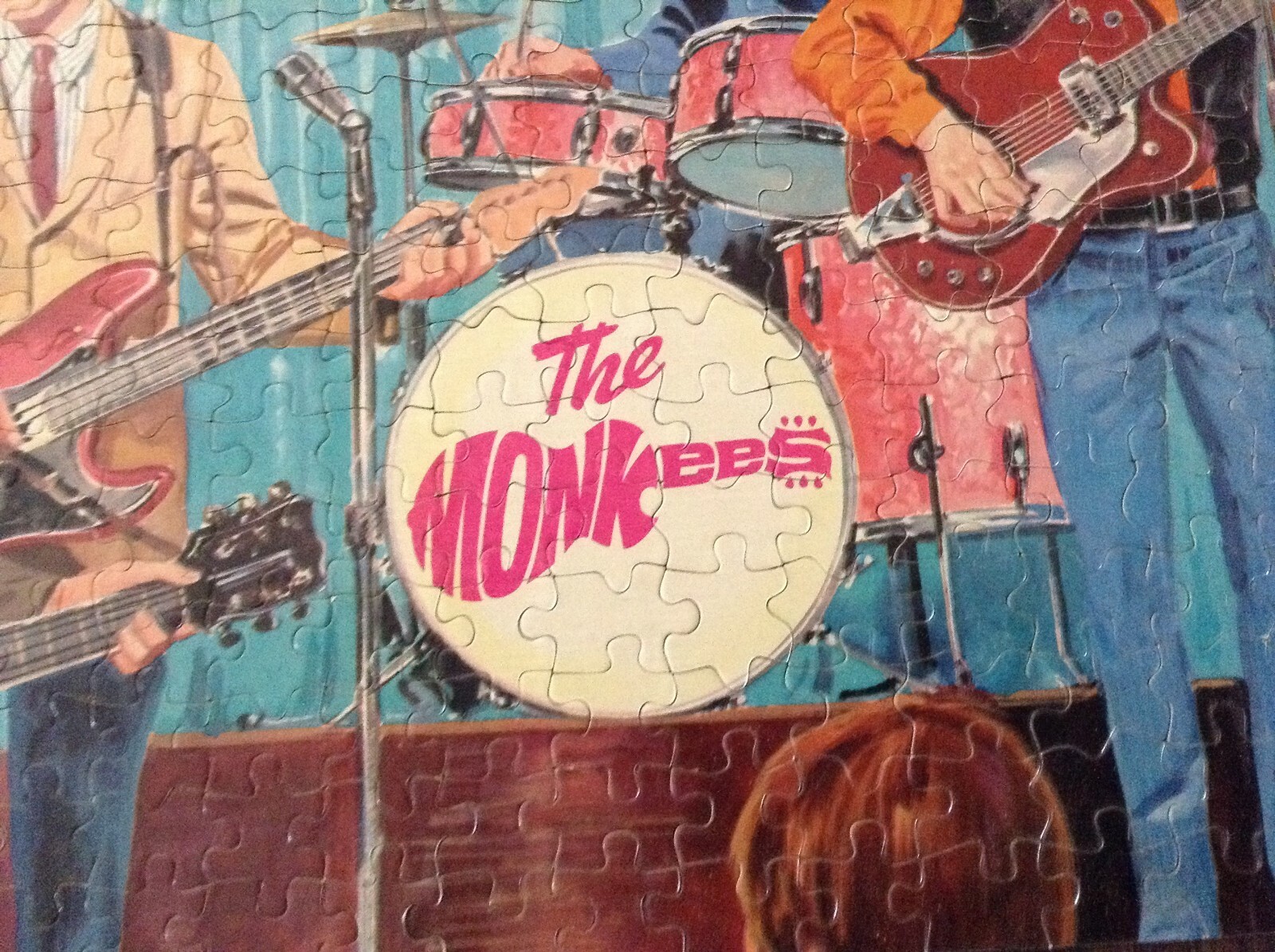 Vintage 1967 Fairchild MONKEES OFFICIAL MONKEE PUZZLE Jigsaw Complete 1580