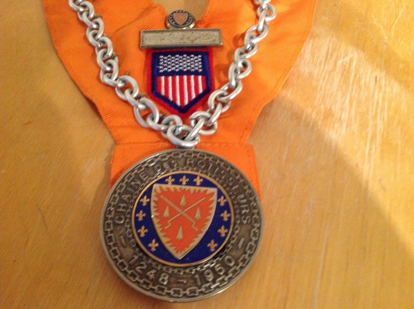 Chaine Des Rotisseurs Chefs Medal Mar-a-Lago First Chef 1995-2000 Trump Chef