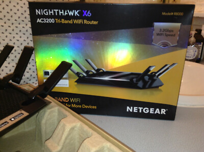 NETGEAR R8000 Tri-Band Wireless Router AC3200 * NEW OPEN BOX * BEST OFFER