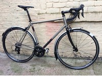 genesis stainless steel bike