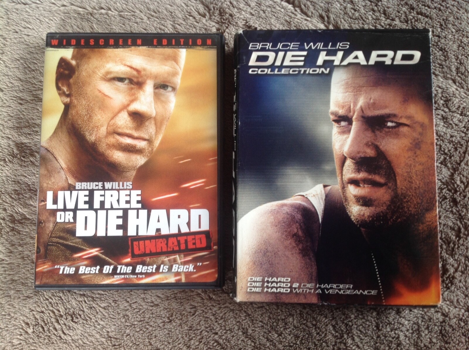 Die Hard 1,2,3,4 DVDs | eBay
