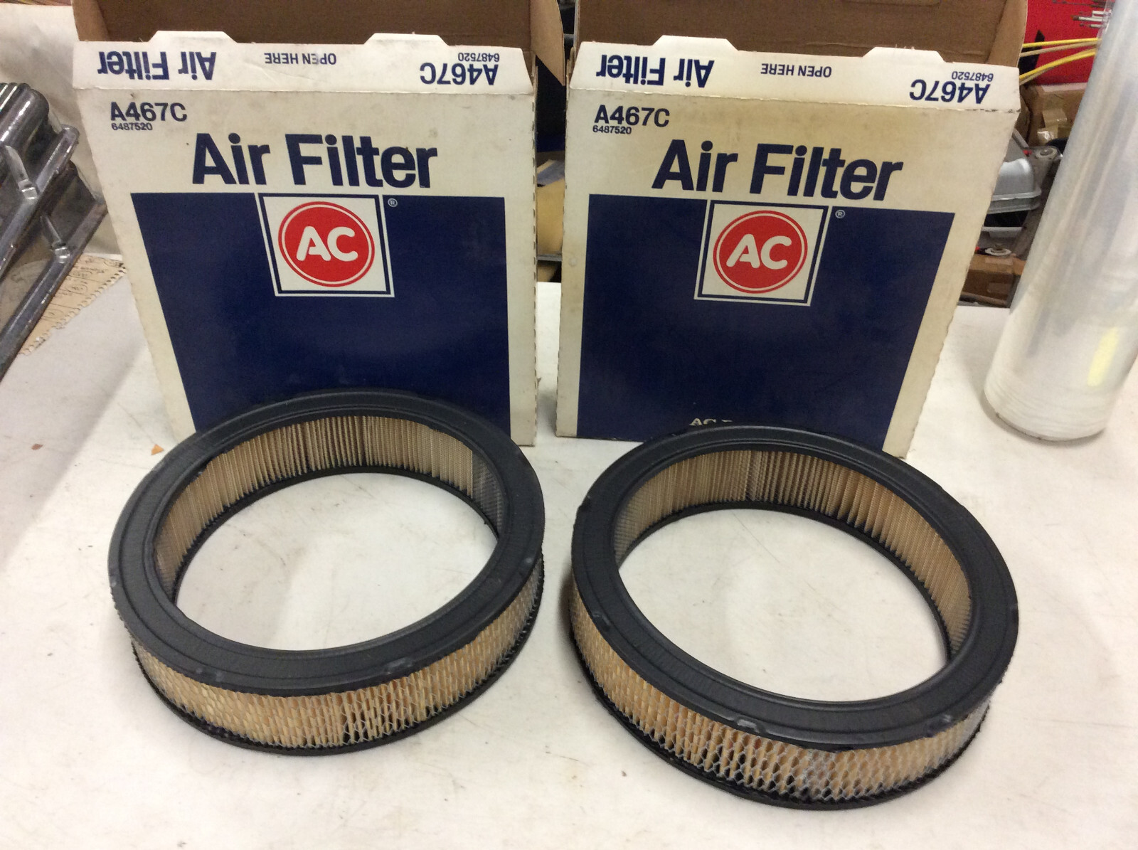 NEW AC Delco Air Filters A467C Ford Mustang Thunderbird NEW AC Delco Air Filters A467C Ford Mustang Thunderbird