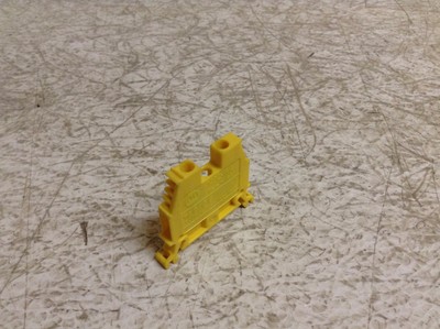 Allen Bradley 1492-W4 Yellow Wire Terminal 1492W4 Lot of 9