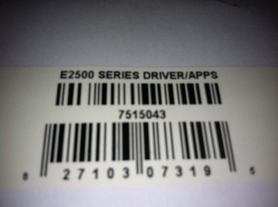 Gateway Computers DVD Disc E2500 Series Drivers & Applications & Disk CD Utiliti