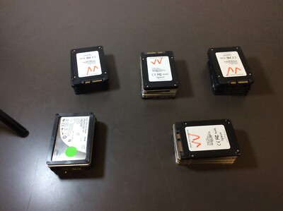 Mixed Lot of 5 40GB SSD Tested/Wiped 31844XD
