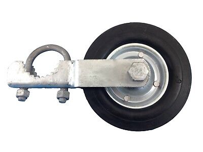 GATE HELPER WHEEL: for Chain Link Fence with 1-3/8'' to 1-7/8'' Gate Frames
