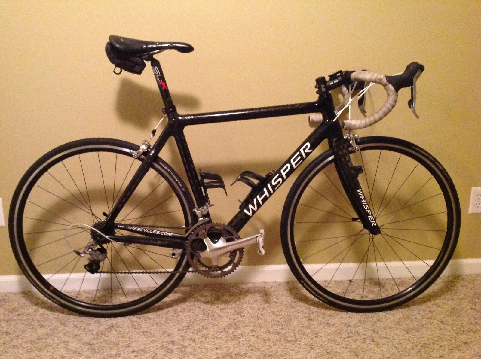 54cm Carbon Bespoke Road Bike with free extra crankset