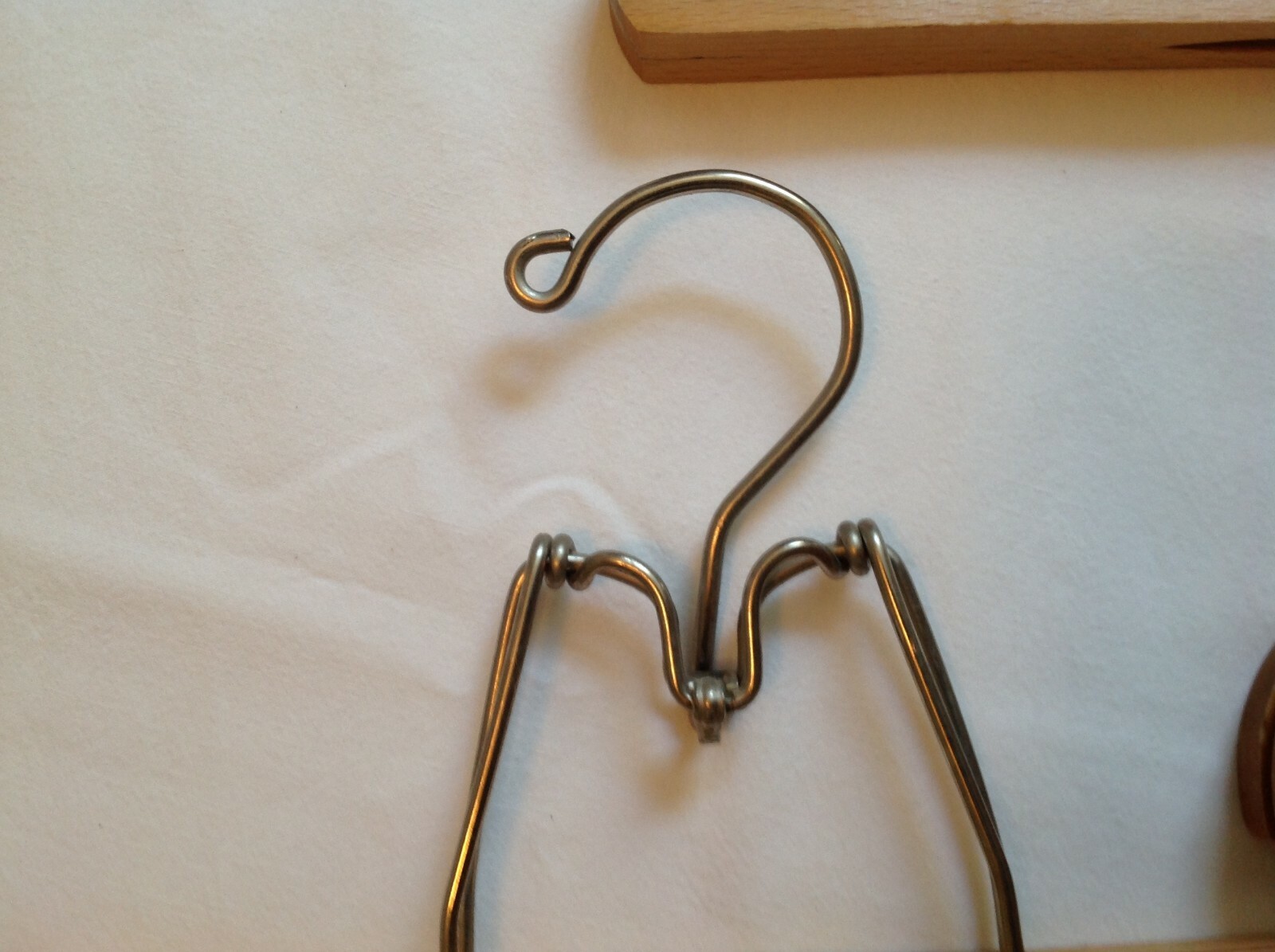 5 Vintage Wood Wooden Pant Skirt Hanger 10