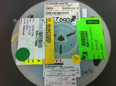 TCKIV105AT - CAL-CHIP -  1578 pcs - Capacitor TANT 1UF 10% 1206