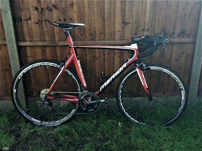 Merida Reacto 907 Ultegra Full Carbon Road Aero Bike Scirocco F'izik L 