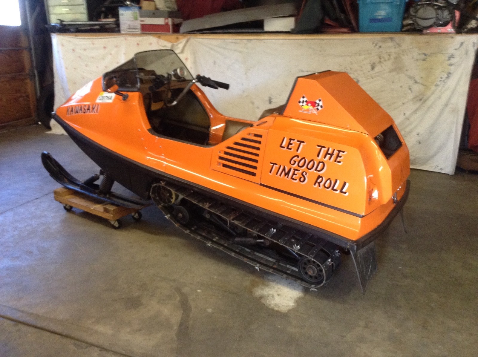 1975 Raider Double Eagle Twin Track Snowmobile